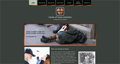 Desktop Screenshot of handsofhopeministries.com